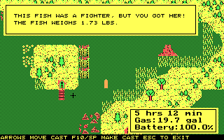 BassTour gameplay screenshot 1
