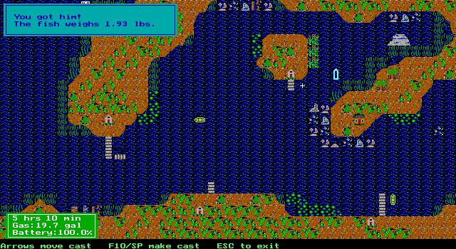 BassTour gameplay screenshot 2