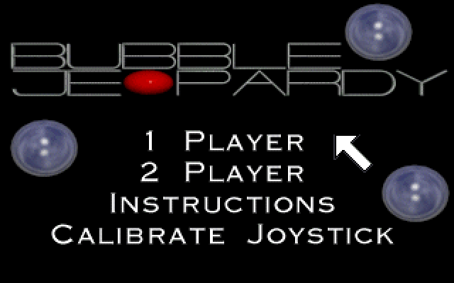 Bubble Jeopardy gameplay screenshot 1
