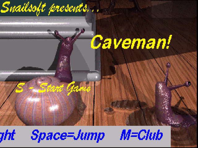 Caveman gameplay screenshot 1