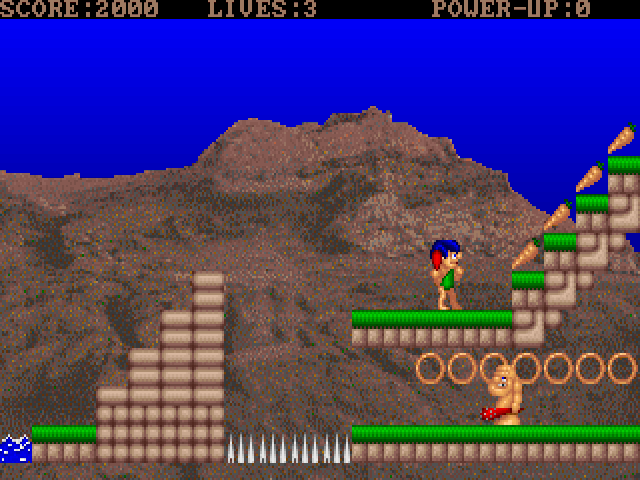 Caveman gameplay screenshot 2