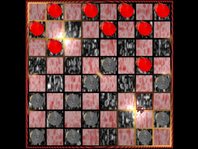 Checkers gameplay screenshot 3