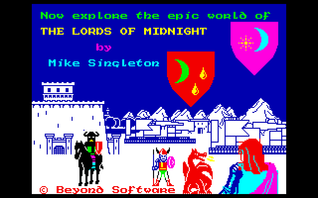 Lords of Midnight PC gameplay screenshot 1