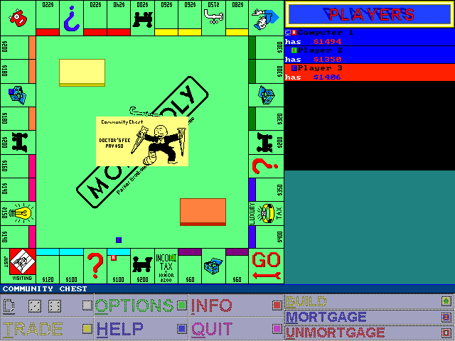 Monopoly (Esc Programs) gameplay screenshot 6