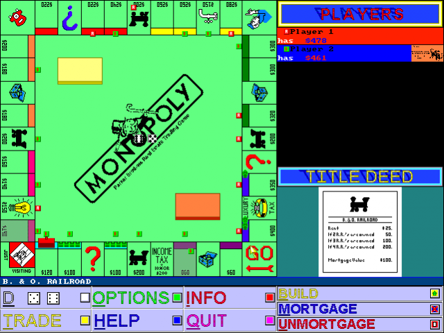 Monopoly (Esc Programs) gameplay screenshot 4