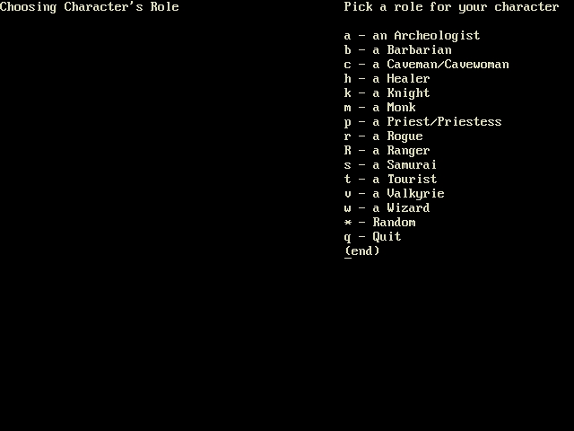 NetHack gameplay screenshot 6