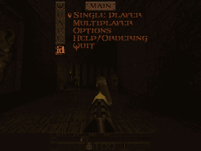 Quake gameplay screenshot 1