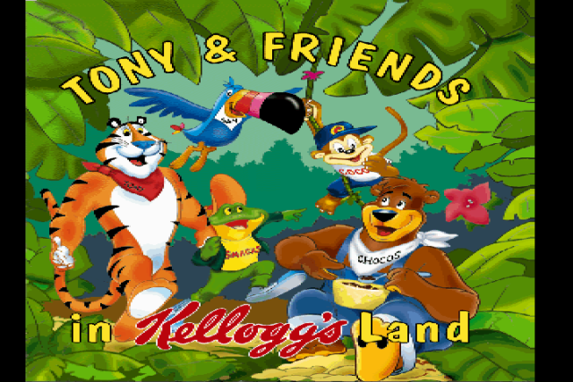 Tony & Friends in Kellogg's Land gameplay screenshot 1