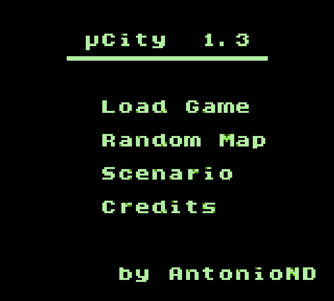 µCity gameplay screenshot 2